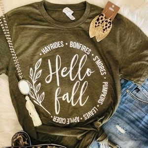 HELLO FALL TEE